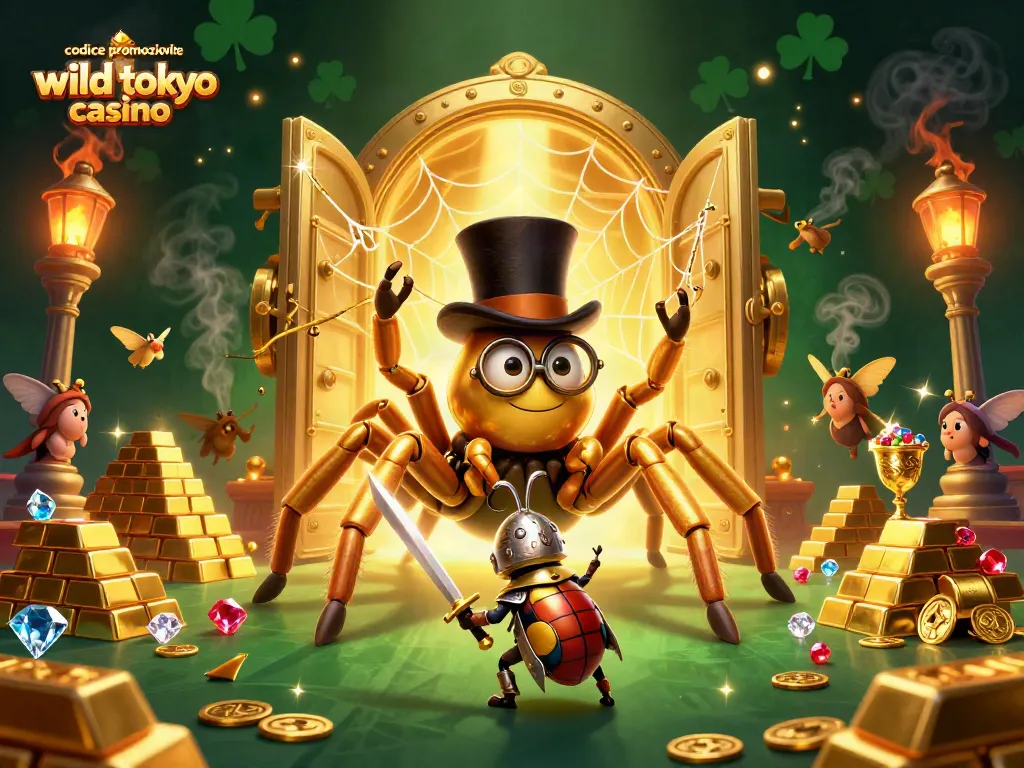 Spin the reels with codice promozionale wild tokyo casino and unlock treasure in this vibrant 3D casino scene.